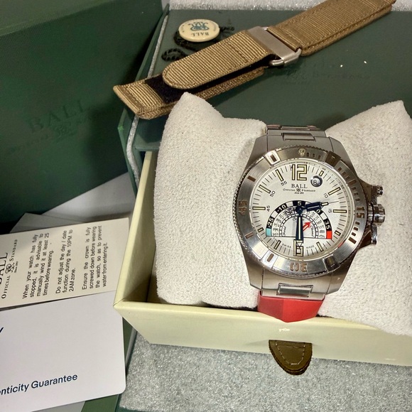 Ball Engineer Master II Diver TMT Date Temperature Sport Men's Watch. - Picture 2 of 8